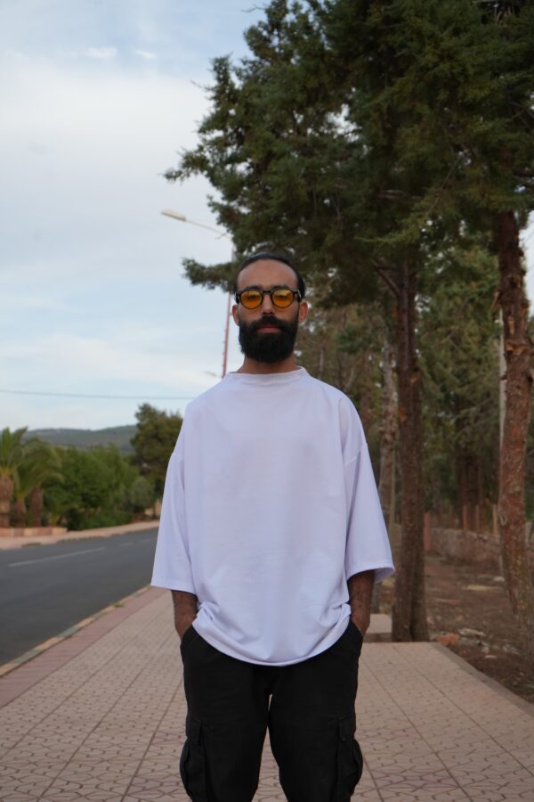 Plain White T-Shirt | Minimalist & Versatile Streetwear for Men & Women - Image 4