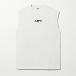 KAYN Essential Tank Top | Minimalist Streetwear  – White