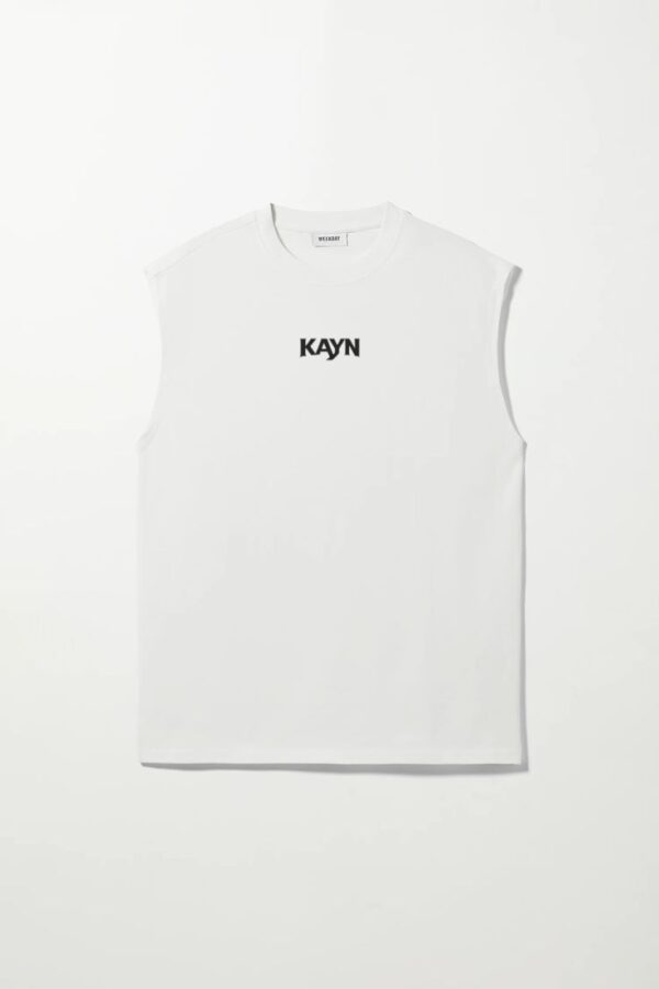 KAYN Essential Tank Top | Minimalist Streetwear  – White