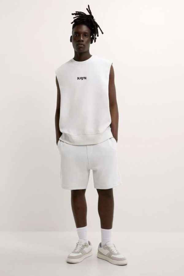 KAYN Essential Tank Top | Minimalist Streetwear  – White - Image 2